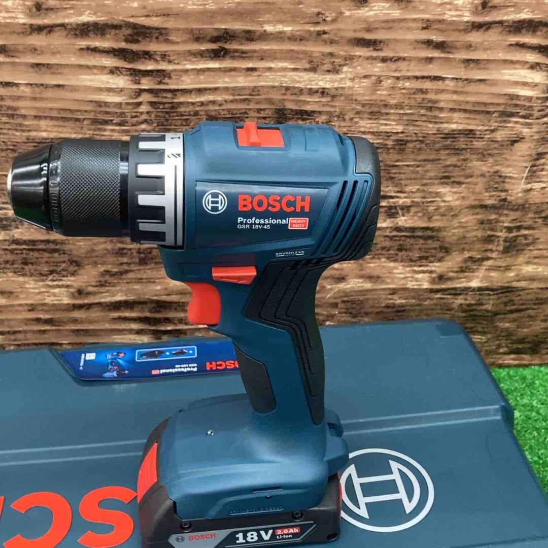 【未使用品(店頭展示品)】BOSCH(ボッシュ) 18V充電式ドライバードリル GSR18V-45【川越店】