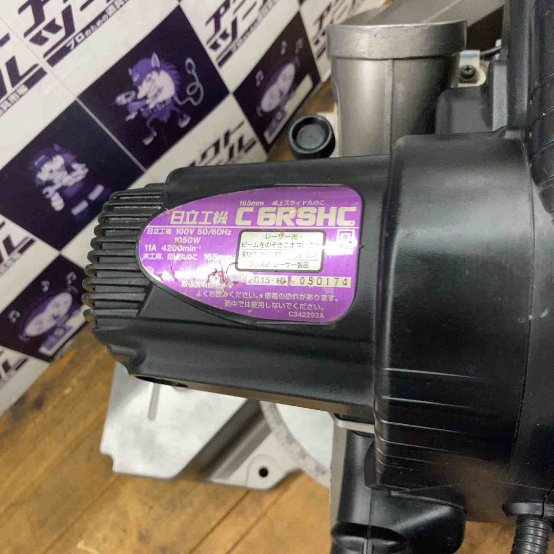 【中古品】ハイコーキ(HIKOKI ※旧:日立工機) 卓上スライド丸のこ C6RSHC【所沢店】