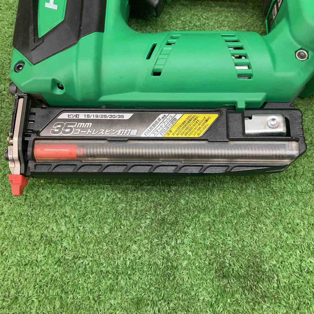★ハイコーキ(HIKOKI ※旧:日立工機) コードレスピンネイラ NP18DSAL(LYPK)バッテリー4.0Ah×2【川越店】