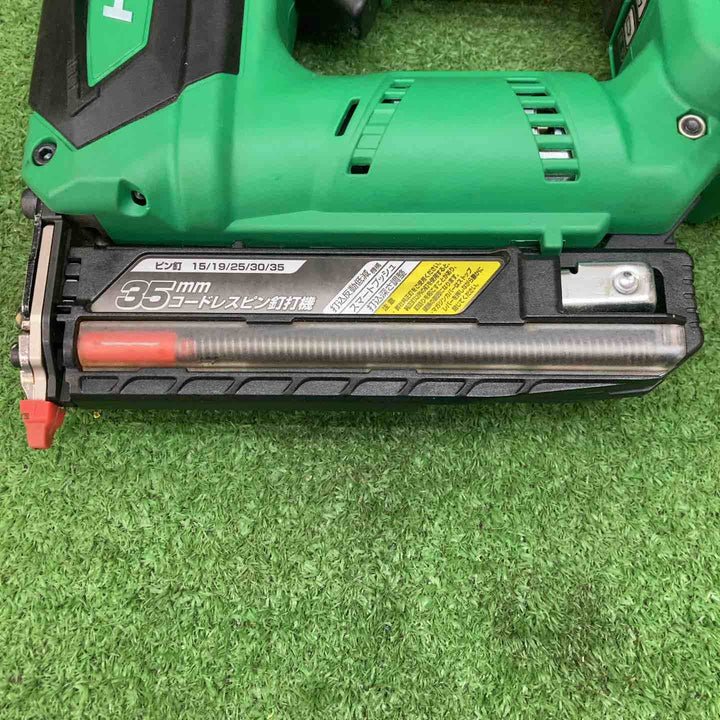 ★ハイコーキ(HIKOKI ※旧:日立工機) コードレスピンネイラ NP18DSAL(LYPK)バッテリー4.0Ah×2【川越店】
