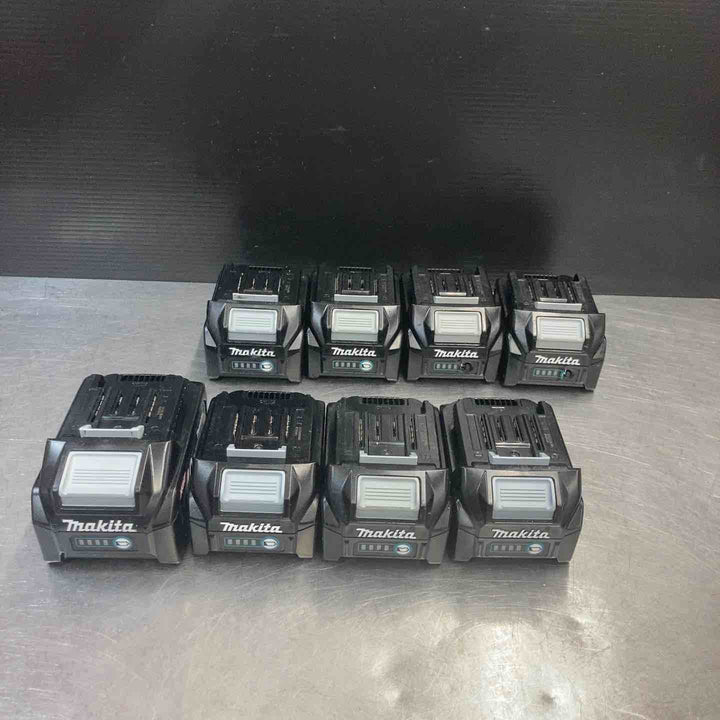 【中古品】 マキタ(makita) 40V バッテリーまとめ 8点セット BL4025 BL4040 コードレス 電動工具 【東大和店】
