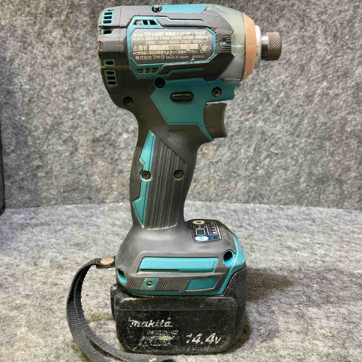 マキタ(makita) コードレスインパクトドライバー TD160DZ【桶川店】