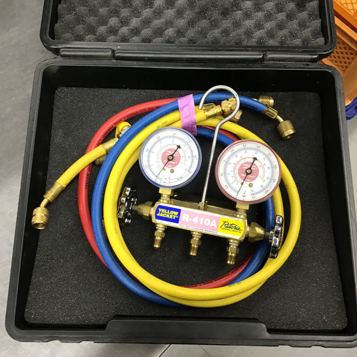 ▼工具その他【戸田店】　アサダ　ゲージマニホールド　R-410A