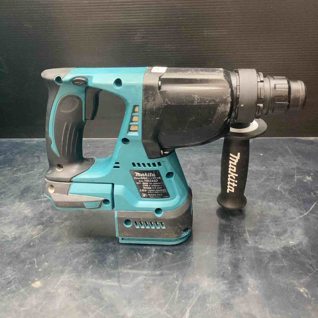 ★マキタ(makita) 24mmコードレスハンマドリル(本体+ケースのみ) HR244DZK【川越店】