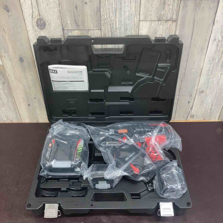 【未使用(店頭展示品)】 マックス(MAX) 鉄筋結束機 ツインタイア RB-440T-B2C/1450A 【東大和店】