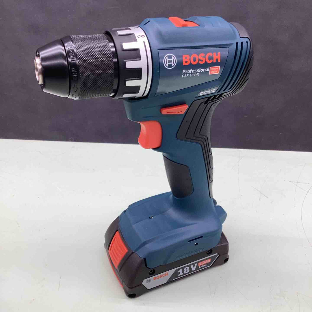 BOSCH　充電式ドライバドリル　GSR18V-45【越谷店】