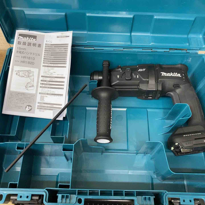 【中古品】★マキタ(makita) コードレスハンマドリル HR182DZKB 18V 本体のみ【柏店】