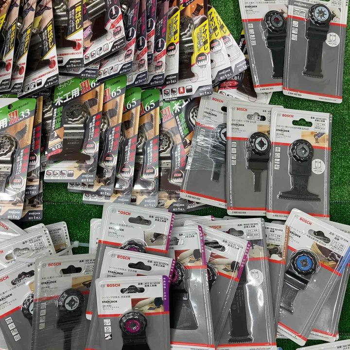 【マキタ、ボッシュ多数‼】マルチツール替刃227点(サイズ・メーカー混同) 【桶川店】