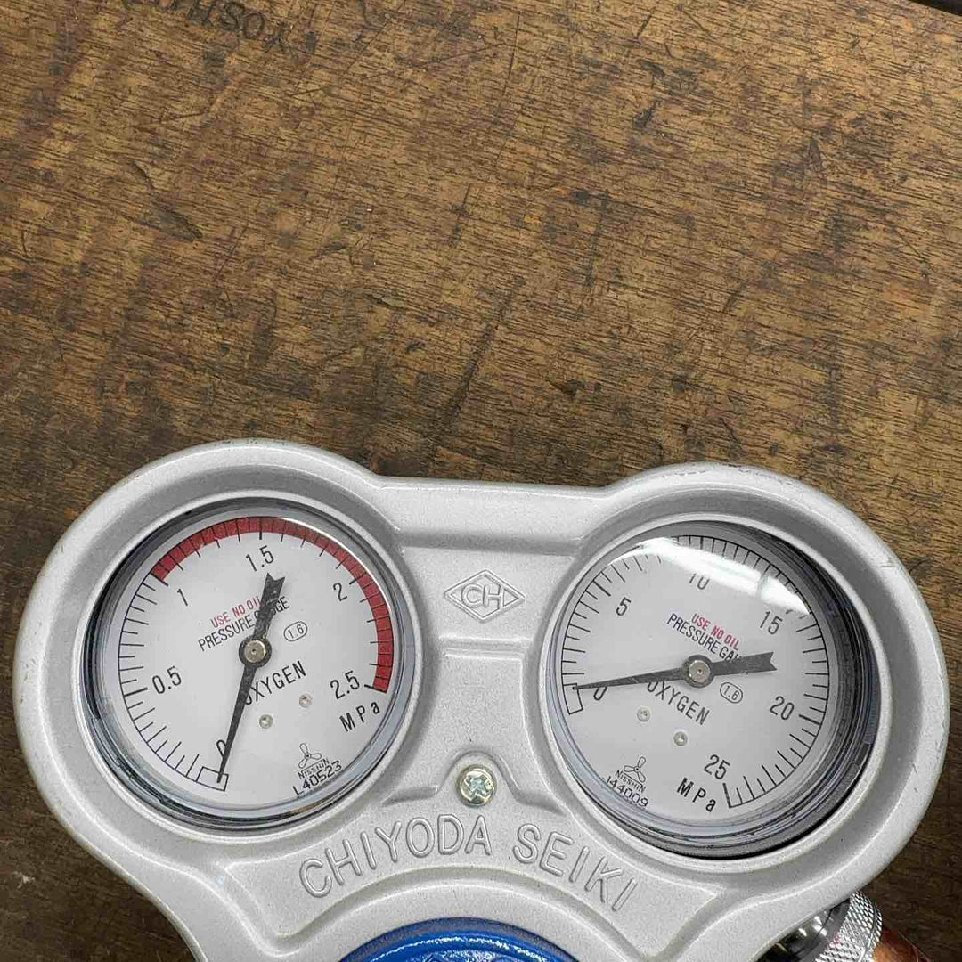 ◇千代田精機 スタウト 圧力調整器 アセチレン 酸素 SRA-A SRO-A 2個【八潮店】