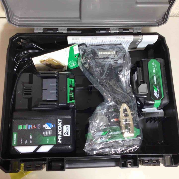 ★ハイコーキ(HIKOKI ※旧:日立工機) コードレスインパクトドライバ ストロングブラック WH36DD(2XHBSZ)【戸田店】