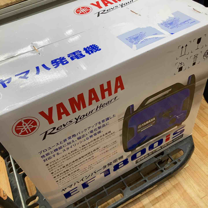 【未使用品】★ヤマハ(YAMAHA) 発電機 EF1800iS 1.8kVA 防音型 インバータ発電機【柏店】