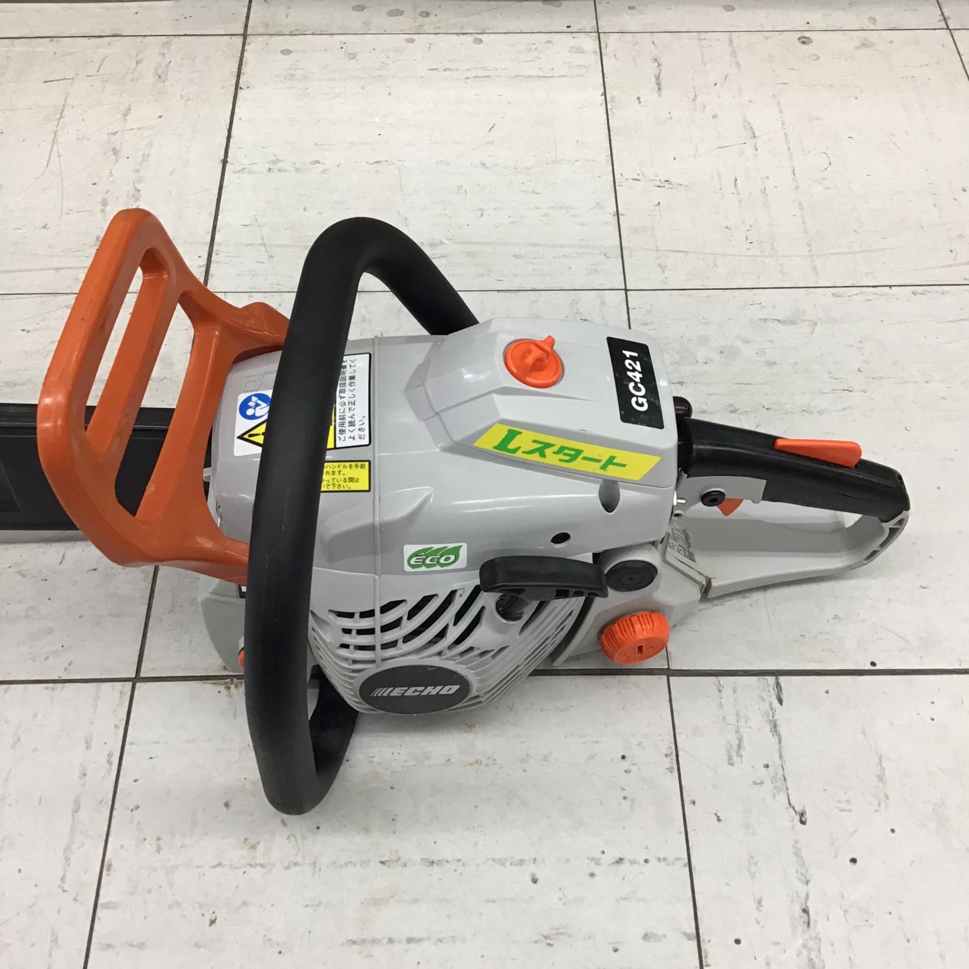 チェーンソー　ECHO　GC421　 中古品】 エコー/ECHO エンジンチェーンソー・GC421 【鴻巣店】 - メルカリ