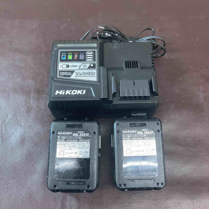 【中古品】ハイコーキ(HIKOKI ※旧:日立工機) コードレスハンマドリル DH36DPB(2XP) 集塵システム付モデル【東大和店】
