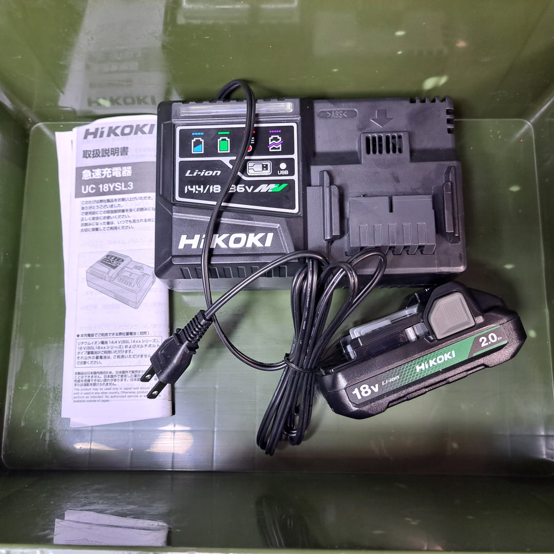 【美品】★ハイコーキ(HIKOKI ※旧:日立工機) コードレススクリュードライバー WF1804DA(BP)【岩槻店】