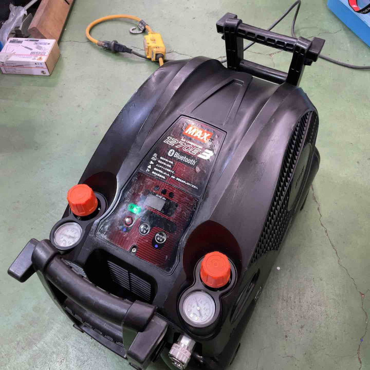 マックス(MAX) 高圧専用エアコンプレッサー AK-HH1270E3 ブラック【桶川店】