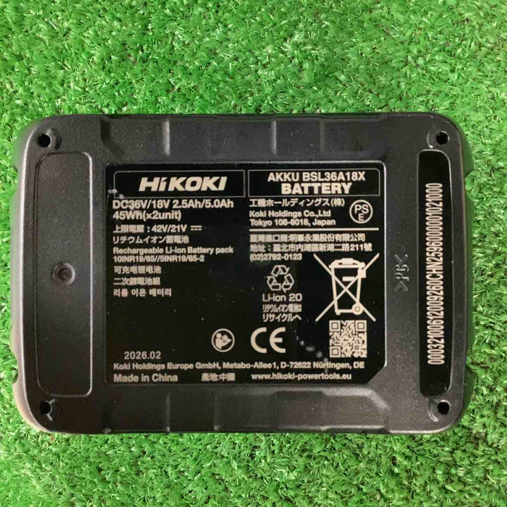 ◇ハイコーキ(HIKOKI ※旧:日立工機) コードレスセーバーソー CR36DMA(XHAZ)【越谷店】