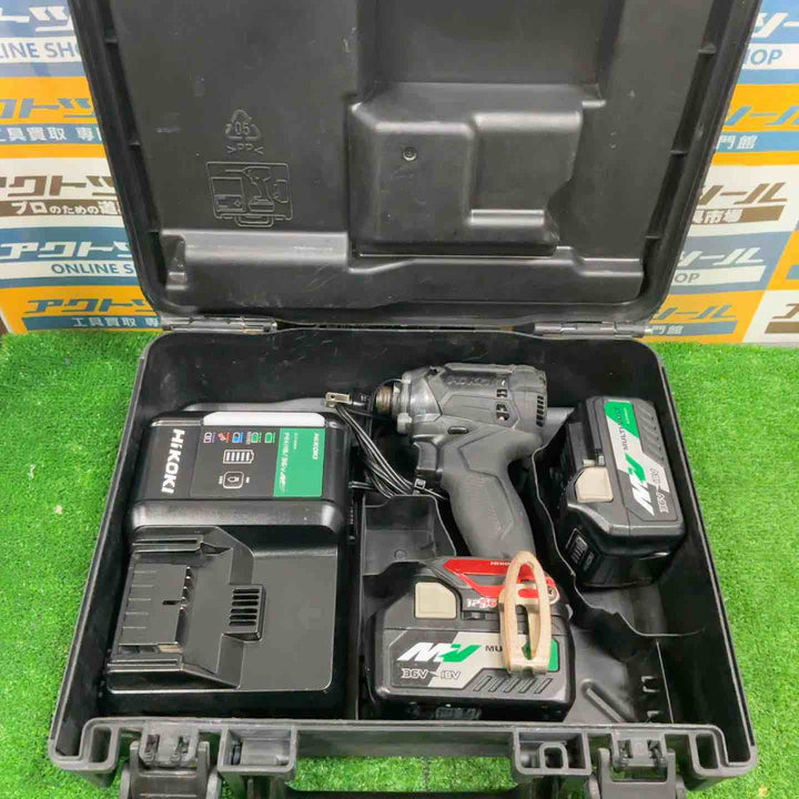 ★ハイコーキ(HIKOKI ※旧:日立工機) コードレスインパクトドライバ WH36DC(2XP)(B)【草加店】