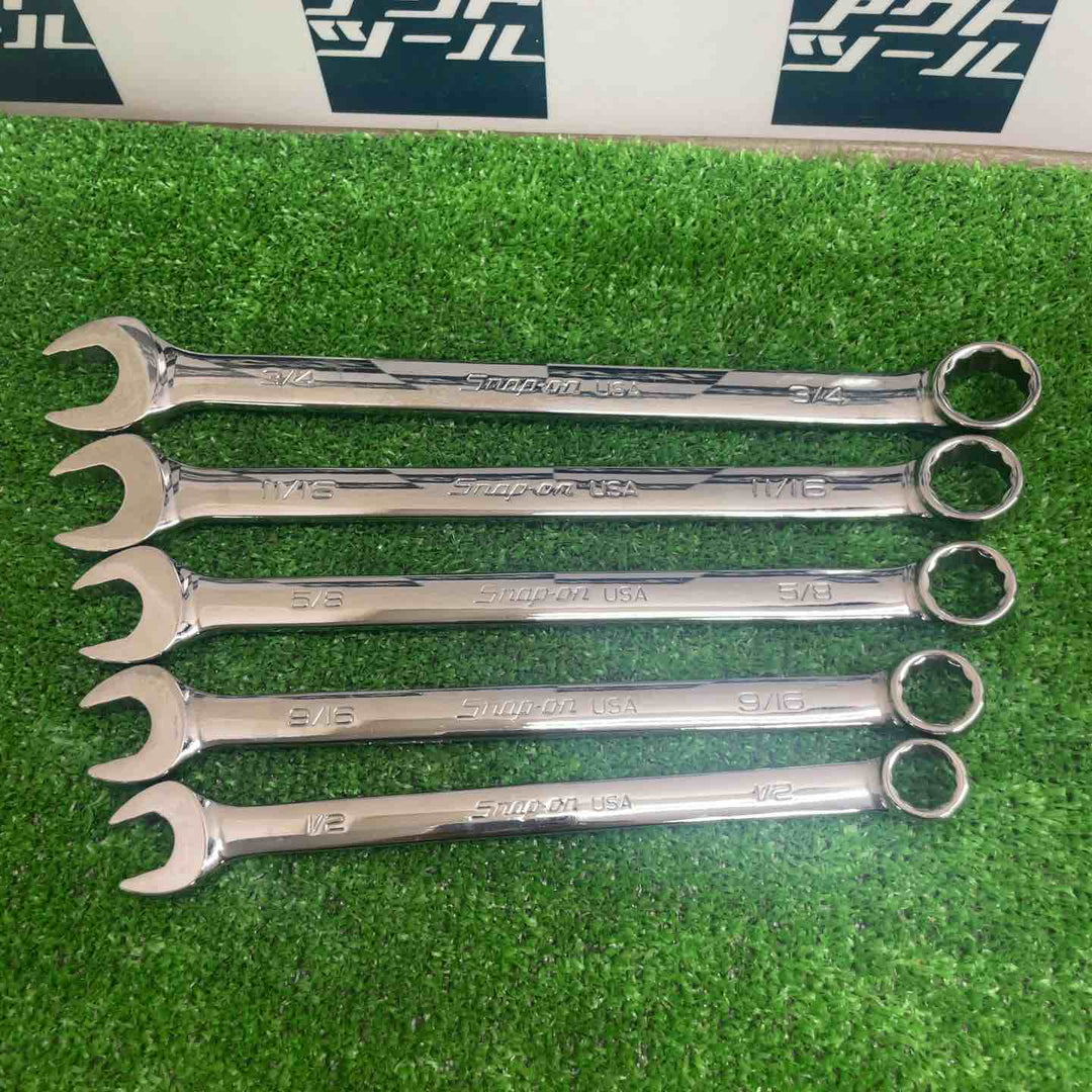 Snap-On スナップオン コンビネーションレンチ13点セット SOEX 5/16～1【草加店】
