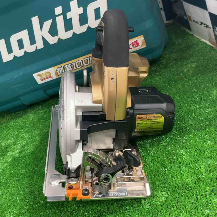 ◇マキタ(makita) コードレスマルノコ HS470DSP1 (HS470DRT)  ゴールド【草加店】