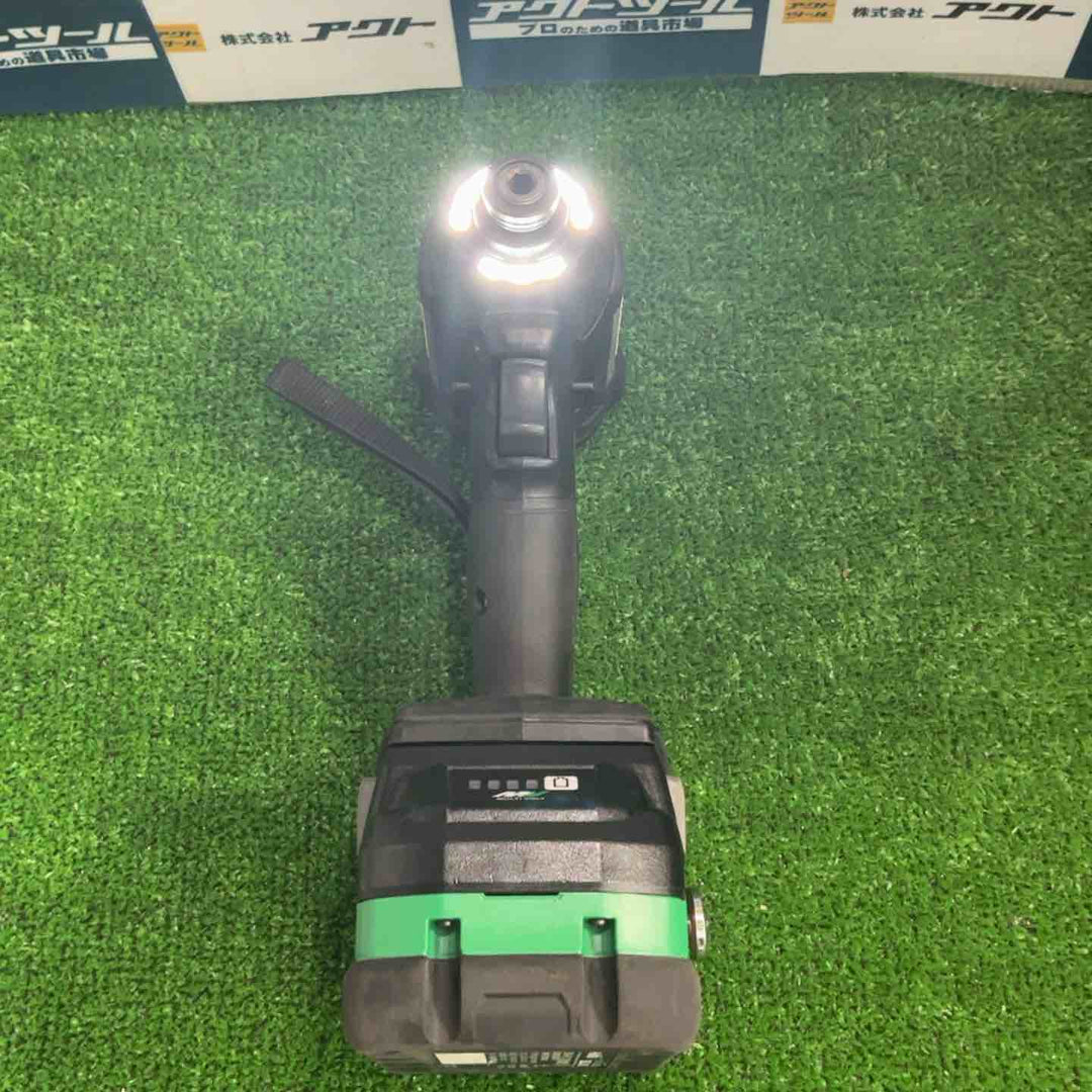 ★ハイコーキ(HIKOKI ※旧:日立工機) コードレスインパクトドライバ ストロングブラック WH36DD(2XHBSZ)【草加店】