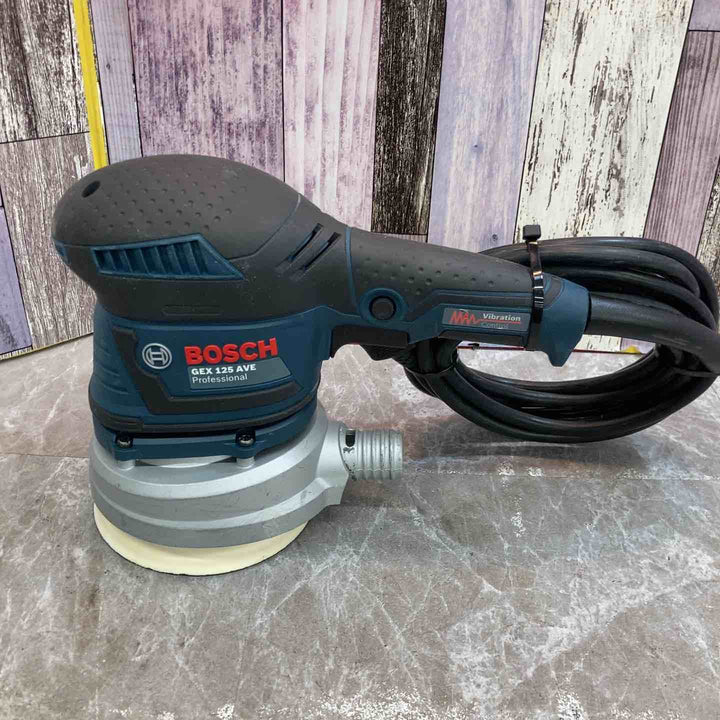 ◇BOSCH(ボッシュ) 吸じんランダムアクションサンダー GEX125AVE【八潮店】