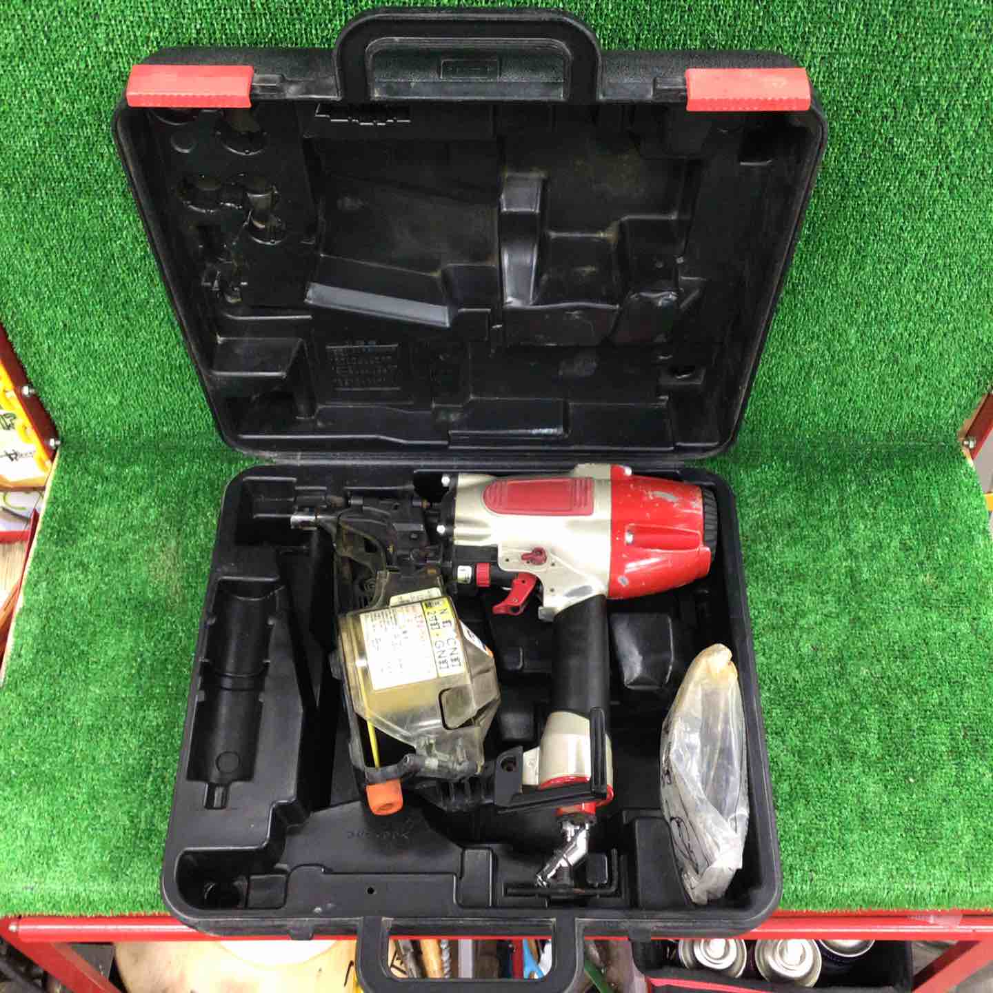 交渉可　MAX マックス 釘打ち機 CN-565CG　N釘 cn釘対応 CN-565CGの製品詳細ページ | 常圧コイルネイラ[釘打機](釘打ち機
