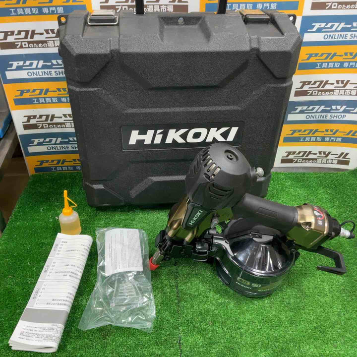 ★ハイコーキ(HIKOKI ※旧:日立工機) 高圧エア釘打ち機 NV50HR2(S)【草加店】