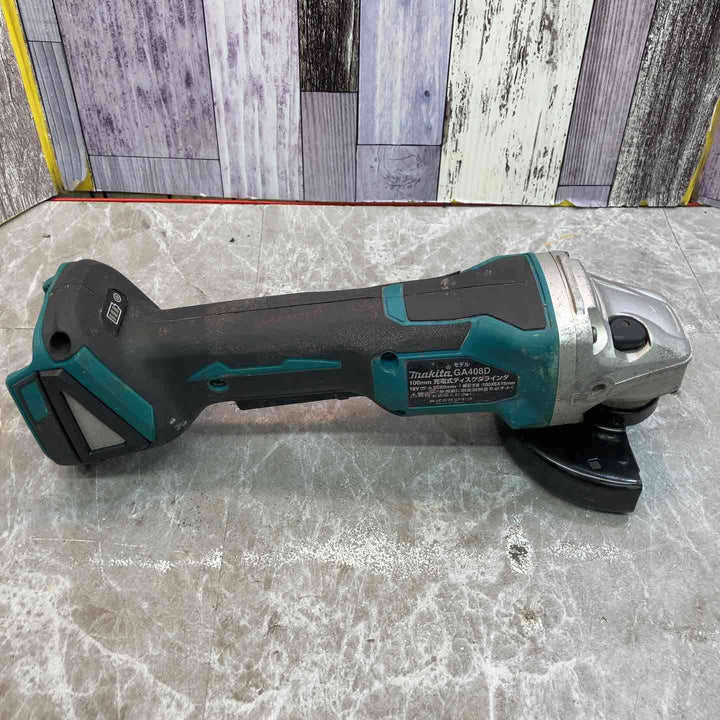 ★マキタ(makita) 100mmコードレスディスクグラインダ GA408DZ【八潮店】