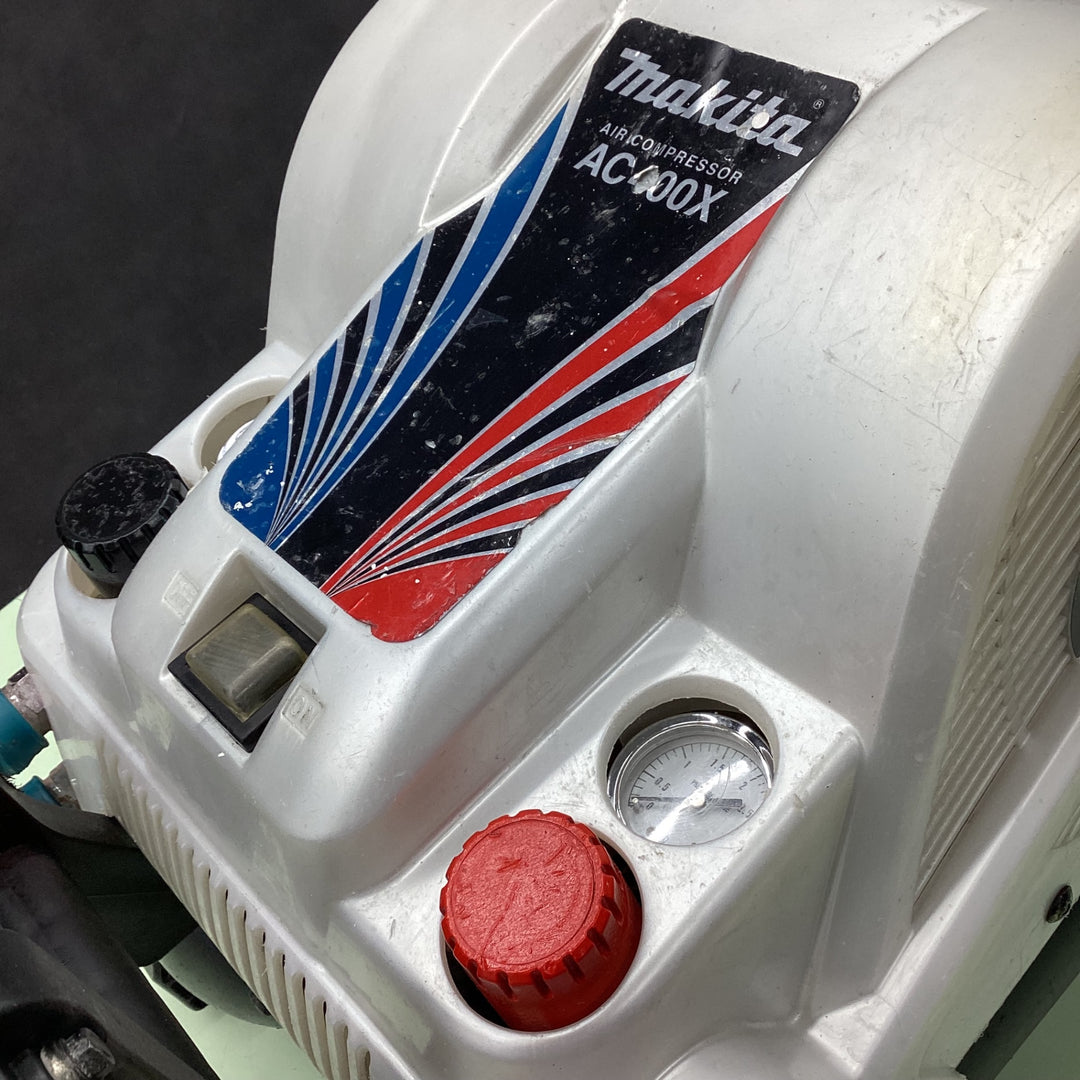 ★マキタ(makita) エアコンプレッサー 高圧2口 常圧2口 AC400XW【越谷店】