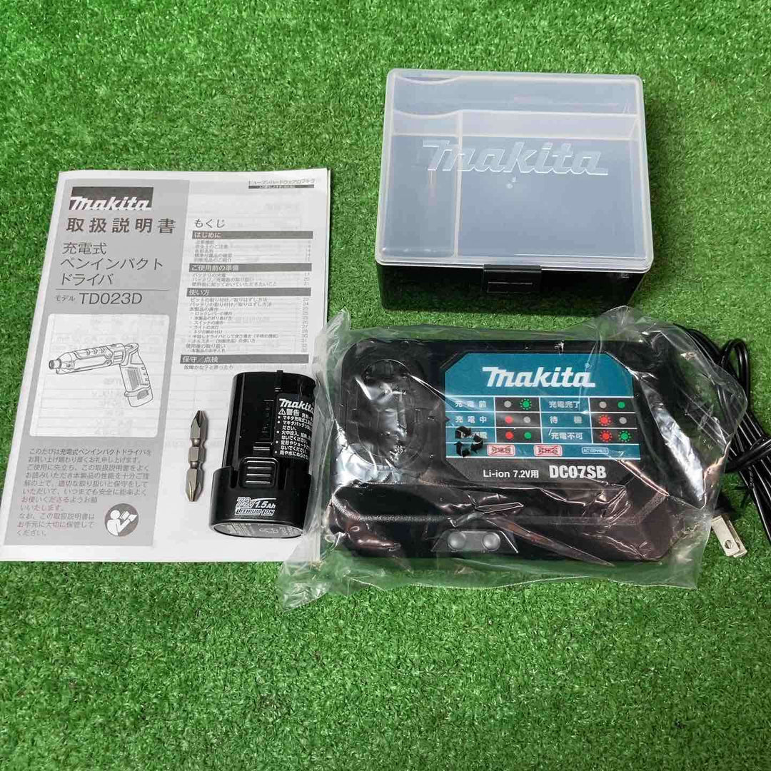 ★マキタ(makita) 7.2Vコードレスインパクトドライバ TD023DHXTB【草加店】