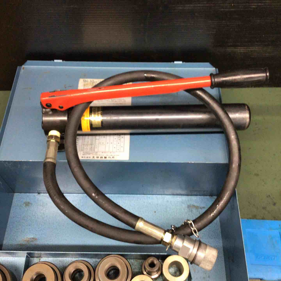 泉精器 SH-10-1 薄鋼用 手動油圧 ノックアウト パンチャー 