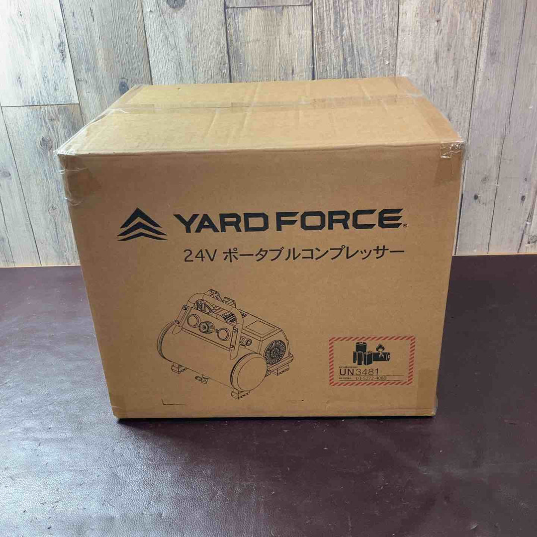 【未使用(店頭展示品)】◇ヤードフォース 24Vポータブルコンプレッサー LX CAP08-JP【東大和店】