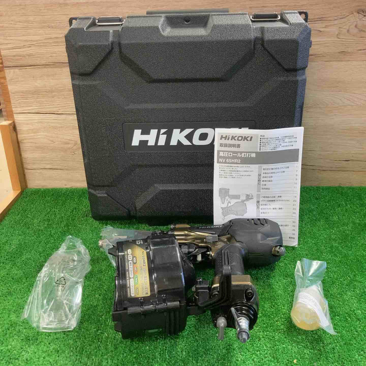 ★ハイコーキ(HIKOKI ※旧:日立工機) 高圧エア釘打ち機 NV65HR2(S)【町田店】