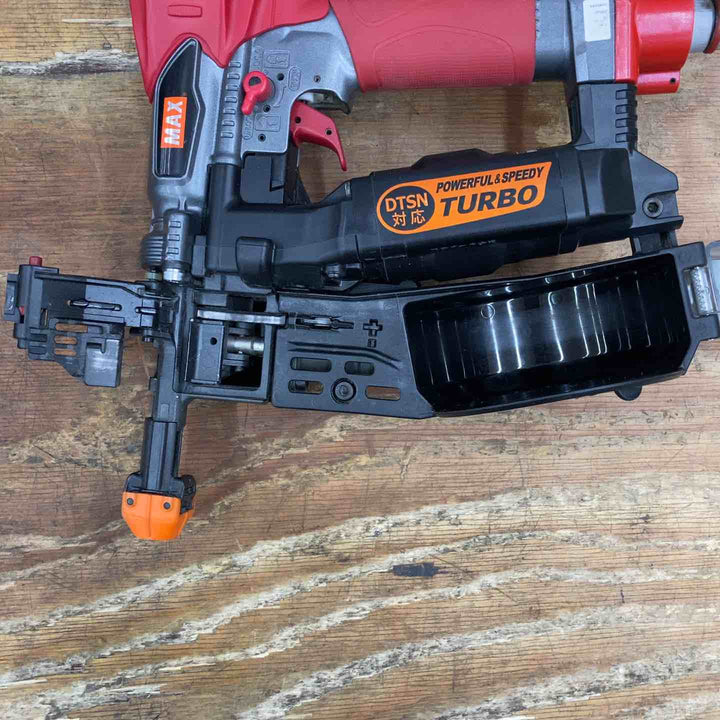 【中古品】★マックス(MAX) 高圧エアネジ打ち機 HV-R41G4-R 高圧 41mm ケース付【柏店】