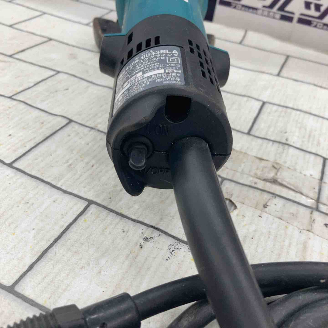 ☆マキタ(makita) ディスクグラインダ 低速高トルク ブレーキ付 100mm 9533BLA【所沢店】