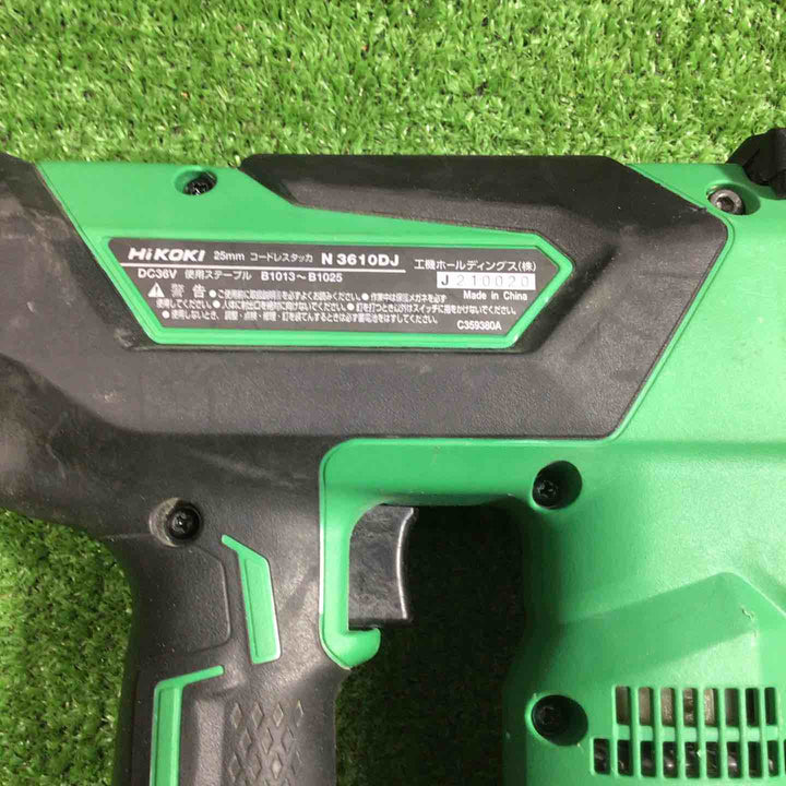 ★ハイコーキ(HIKOKI ※旧:日立工機) コードレスタッカー N3610DJ(XP)【川口店】