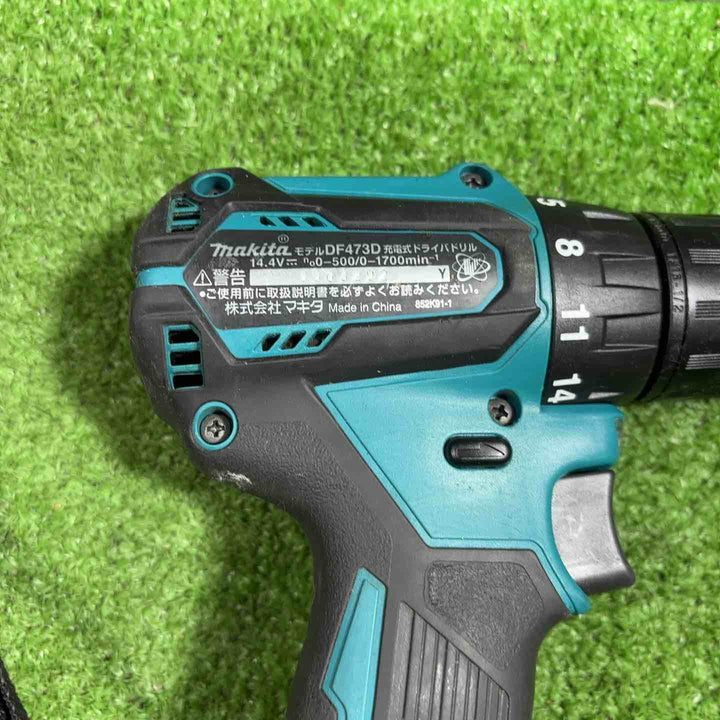 ★マキタ(makita) 14.4V コードレスドリルドライバー DF473DRFX 動作確認済み【川口店】