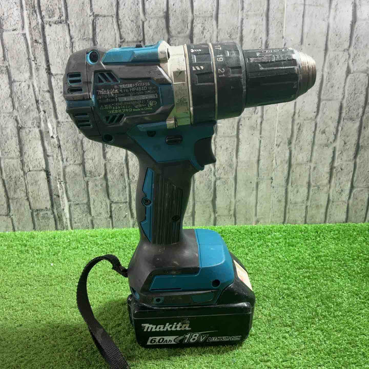 ★マキタ(makita) コードレス振動ドリルドライバー HP484DRGX 動作確認済【川口店】