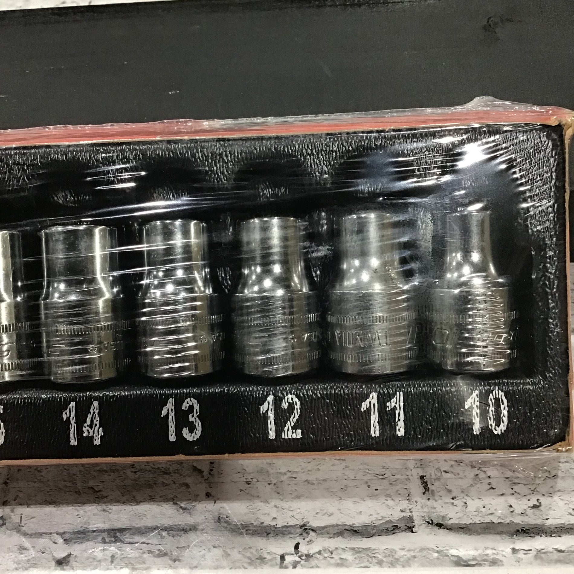 スナップオン(Snap-on) 1/2ショートソケット10点セット 310TWMYA スナップオン(Snap-on) 1/2ショートソケット10点セット 310TWMYA