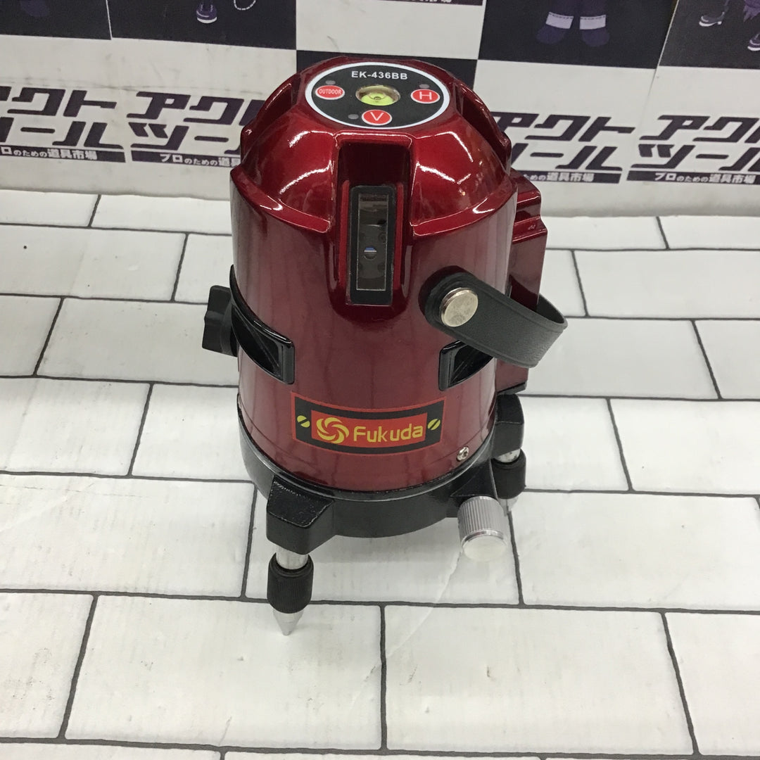 〇FUKUDA フクダ レーザー墨出し器 EK-436BB ※備考要確認【所沢店】