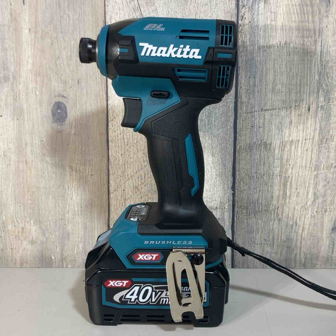★マキタ(makita) コードレスインパクトドライバ TD003GRAX  バッテリー2個付属 純正品【戸田店】