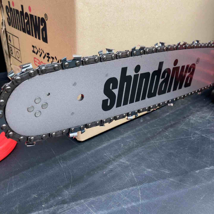 【未使用品】新ダイワ エンジン チェーンソー オートチョーク E3034S-AC/350VX [34.4] 試運転のみ確認【川越店】