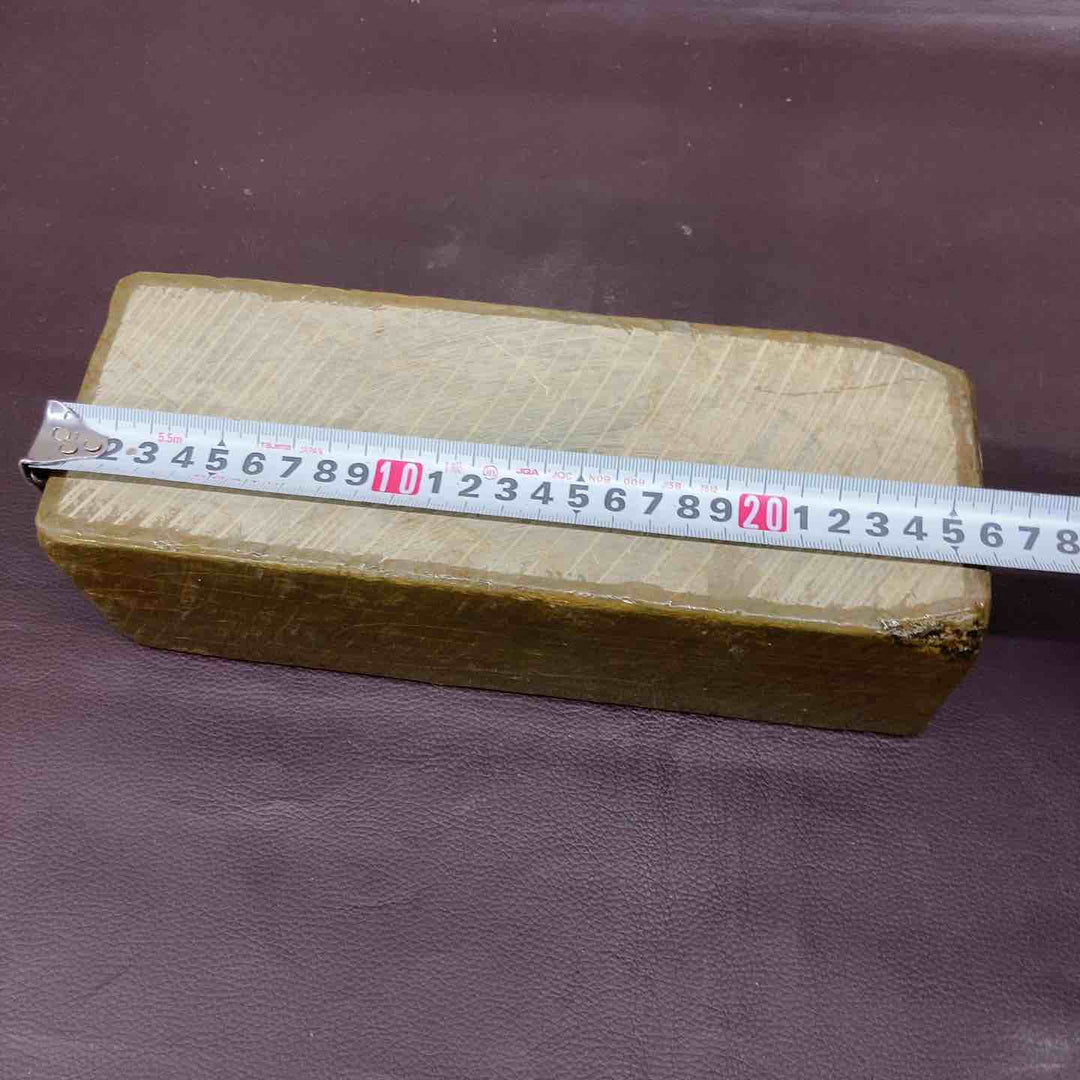 【超希少】 【未使用品】 天然砥石 産地不明 重量約5.0Kg 長さ約260mmｘ幅約95mmｘ高さ約85mm 番手細かめ 若狭田村山？ 京都正本山？ 【東大和店】
