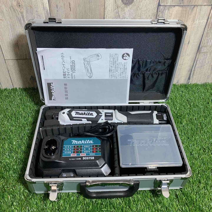 ★マキタ(makita)10.8Vコードレスペンインパクトドライバー TD022DSHXW【戸田店】