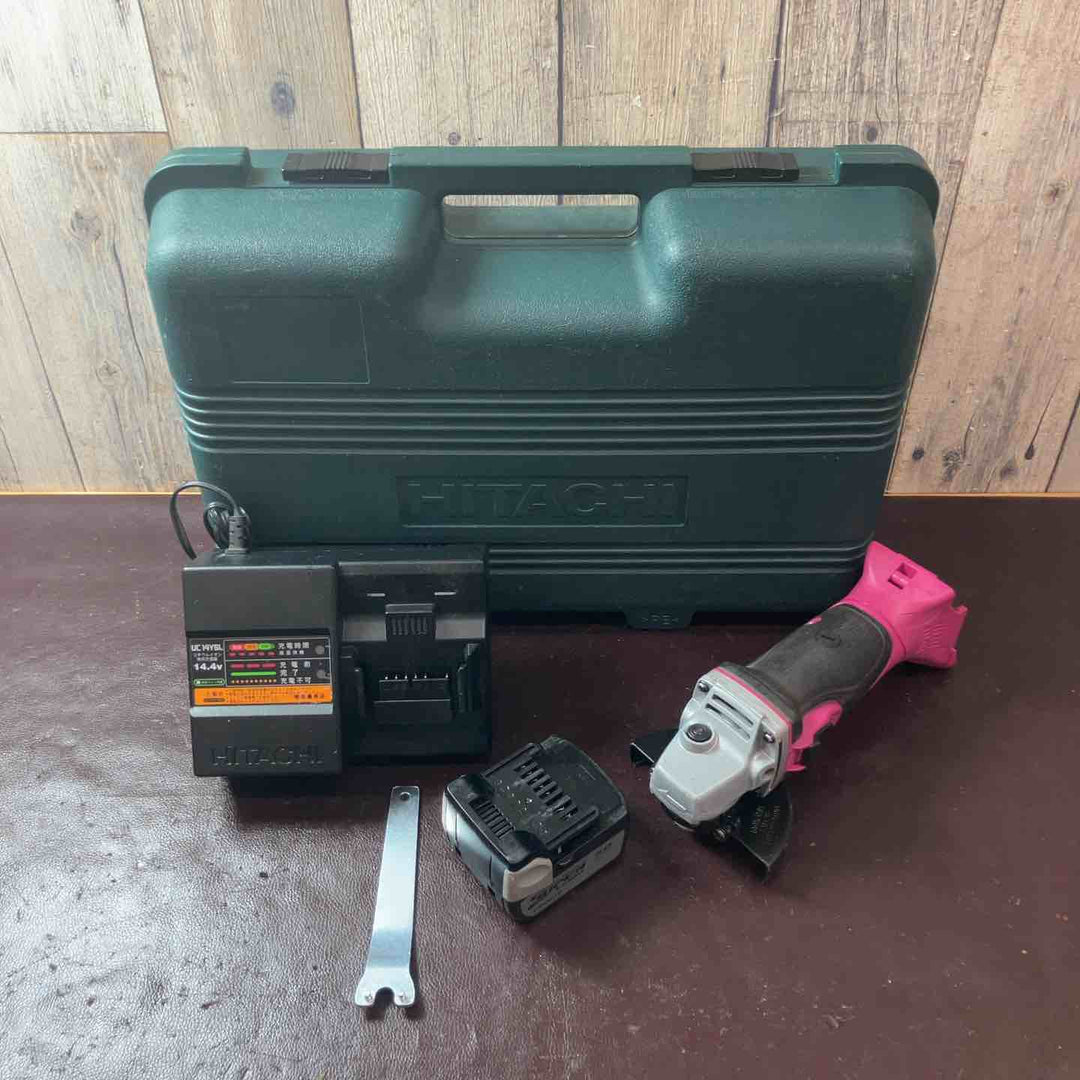 【中古品】◇ハイコーキ(HIKOKI ※旧:日立工機) 100mmコードレスディスクグラインダ G14DSL(LJCK)(R)【東大和店】