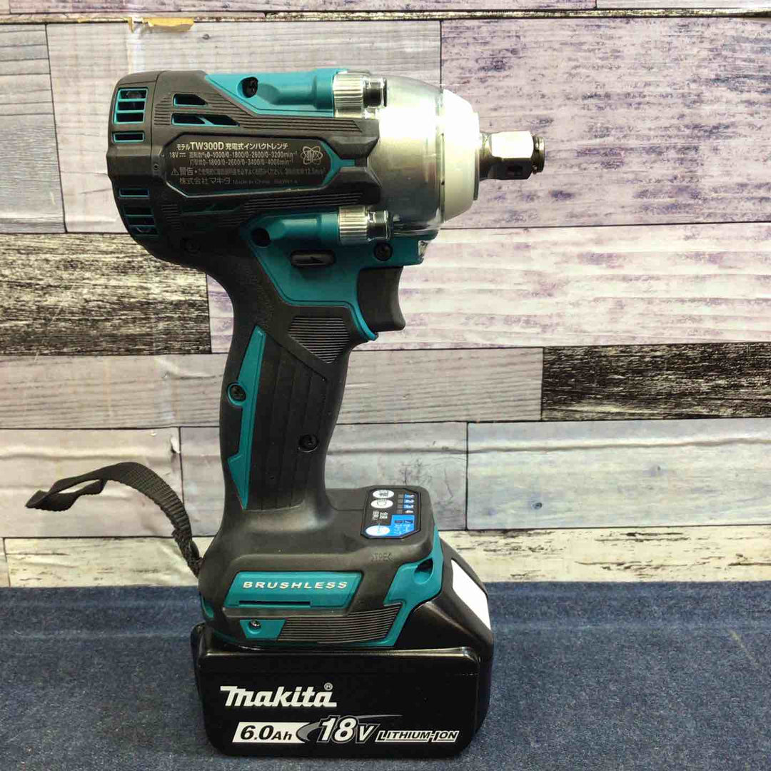 【未使用品】★マキタ makita 18V 6.0Ah コードレスインパクトレンチ TW300DRGX【八潮店】