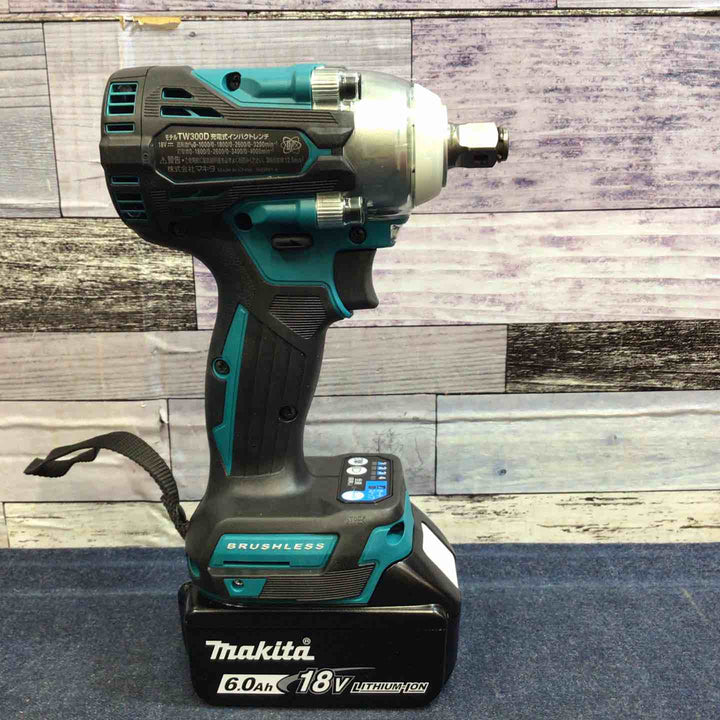 【未使用品】★マキタ makita 18V 6.0Ah コードレスインパクトレンチ TW300DRGX【八潮店】
