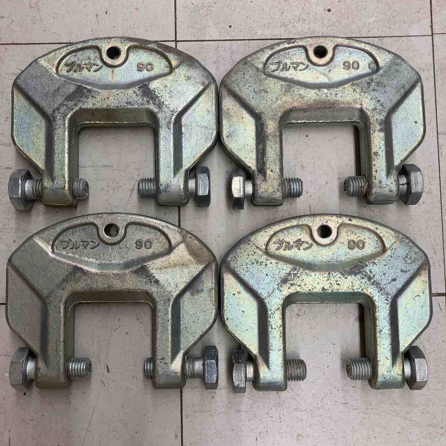 現状品】 ブルマン C型クランプ 型番不明 ＊4個セット 【鴻巣店