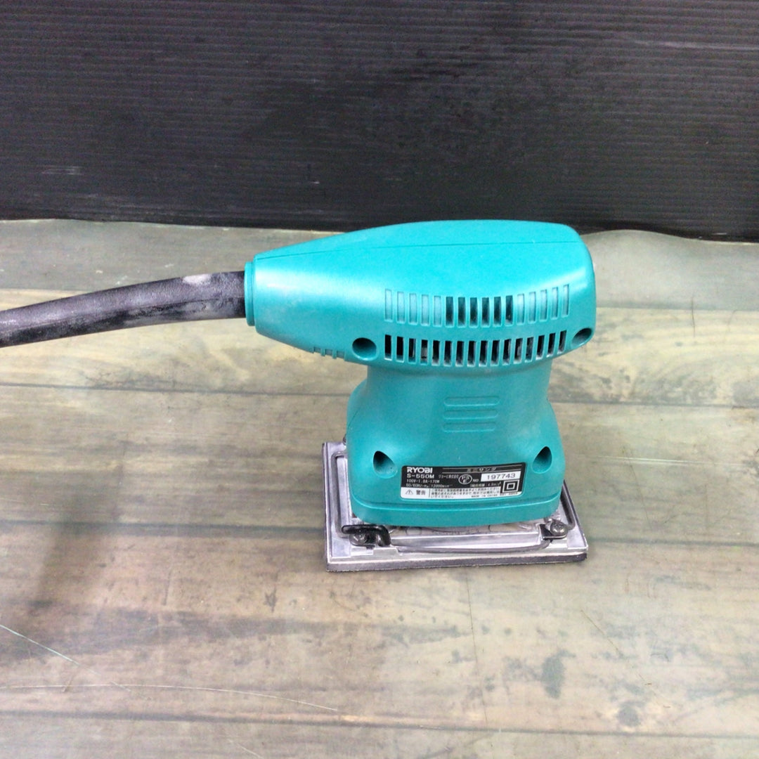 〇リョービ(RYOBI) ミニサンダ S-550M【東大和店】