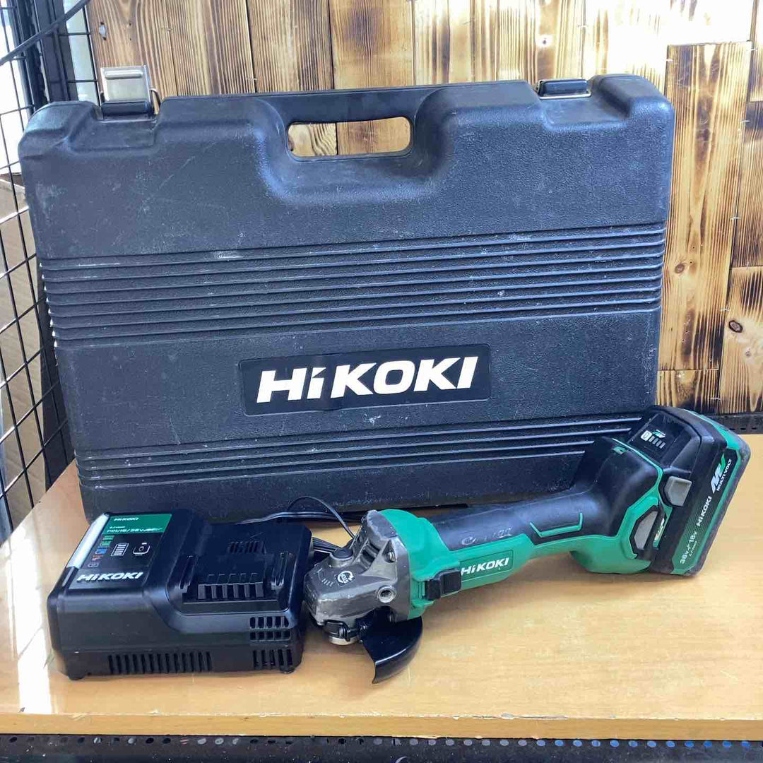 ★ハイコーキ(HIKOKI ※旧:日立工機) 100mmコードレスディスクグラインダ G3610DA(XP)【越谷店】